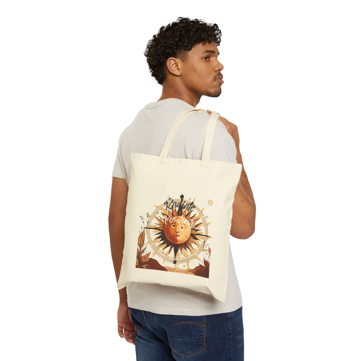 Canvas Tote Bag - Celestial Vibe