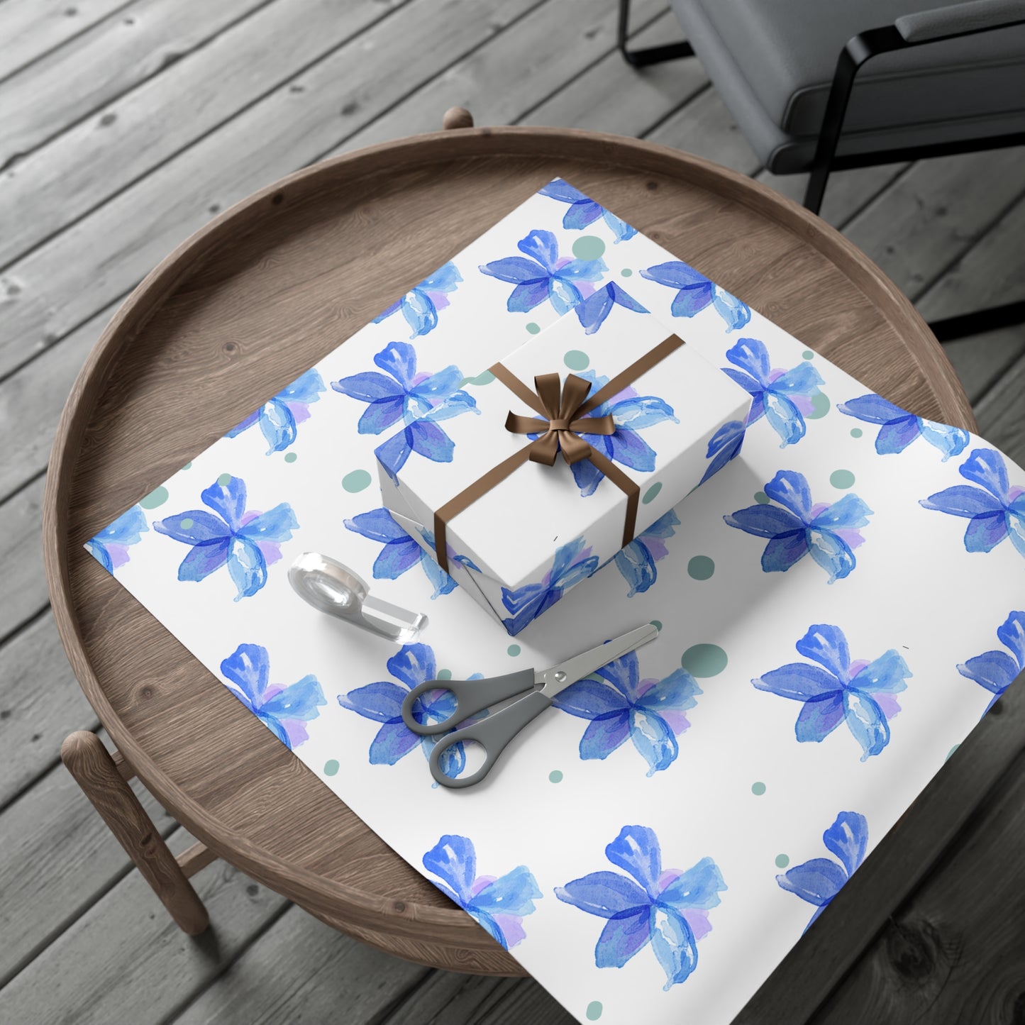 Elegant Floral Gift Wrap Papers - Premium Wrapping Paper for Birthdays, Holidays, Weddings, and Special Occasions